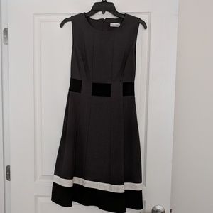 Gray Calvin Klein Dress